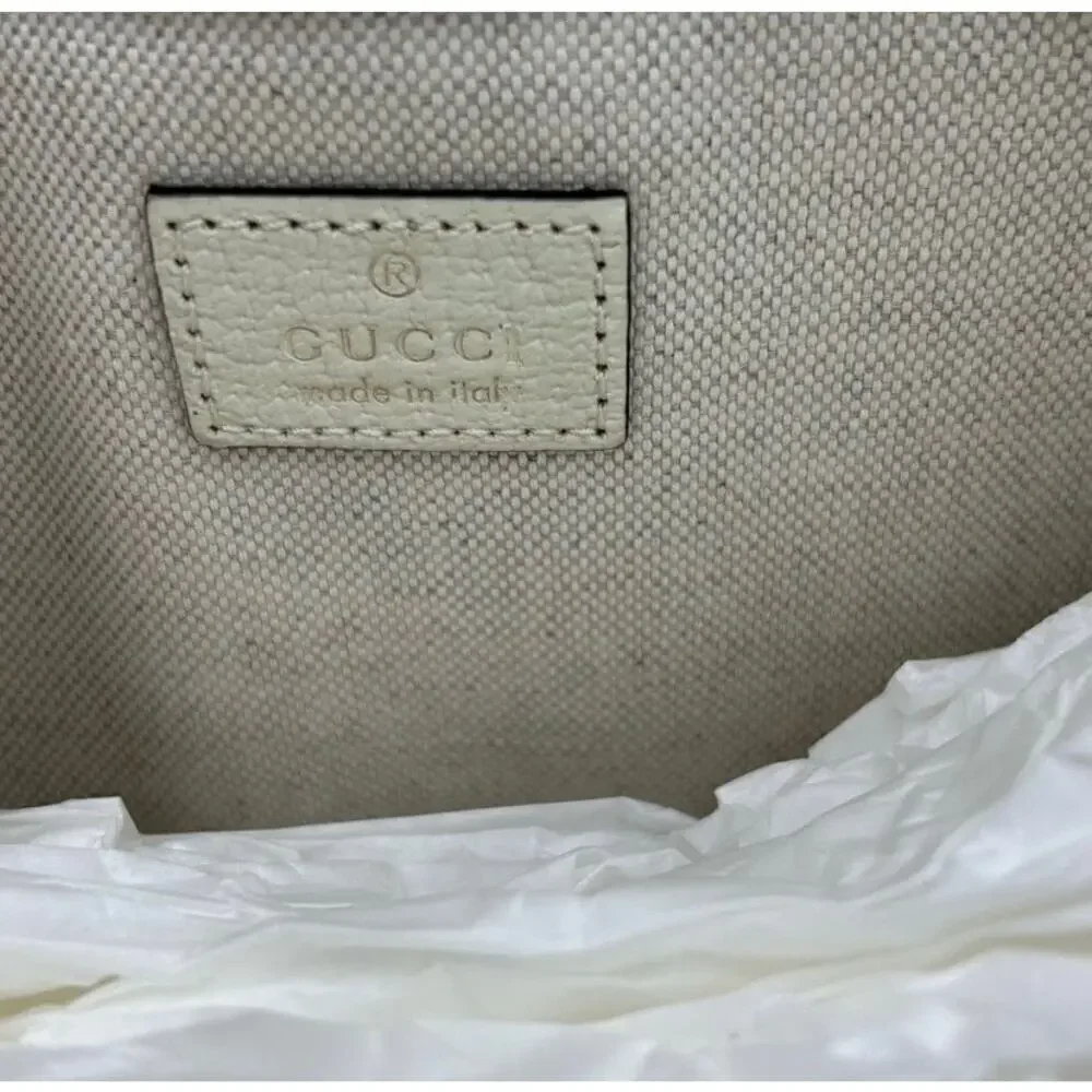 Women's Gucci brown/white GG canvas web
Ophedia Belt bag 80cm/32" adjustable - Picture 8 of 15